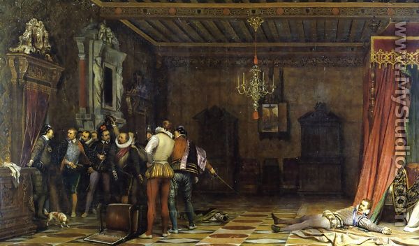 The Murder of the Duke of Guise - Paul Delaroche
