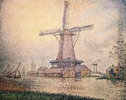 Dutch Mill at Edam - Paul Signac