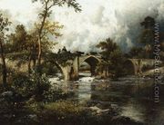 The Old Bridge - Jules Dupre