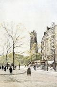 View of the Avenue Victoria - Henri Joseph  Harpignies