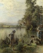 The Fisherman's Family - Léon-Augustin L'hermitte