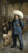 A Porter of the Market - Les Halles - Emile-Henri Blanchon