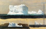 Icebergs, Twillingate, Newfoundland - Frederic Edwin Church