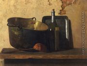 Wine and Brass Stewing Kettle - John Frederick Peto