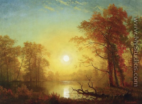 Sunrise - Albert Bierstadt