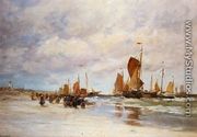 Welcoming the Fishing Vessels Home - Charles Paul Gruppe