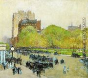 Spring Morning in the Heart of the City - Frederick Childe Hassam