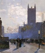 Lower Fifth Avenue - Frederick Childe Hassam