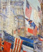 Allies Day, May, 1917 - Frederick Childe Hassam