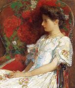 The Victorian Chair - Frederick Childe Hassam