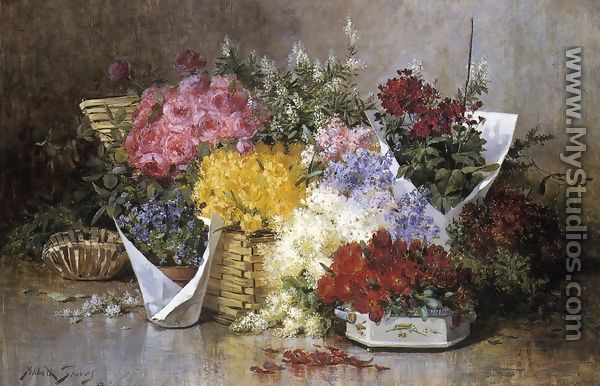 Floral Still Life - Abbott Fuller Graves