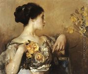 Lady with a Corsage - Edmund Charles Tarbell