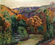 The Ruins of the Chateau at Crozant - Armand Guillaumin