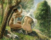 Bathers II - Camille Pissarro