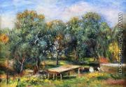 Landscape at Collettes I - Pierre Auguste Renoir