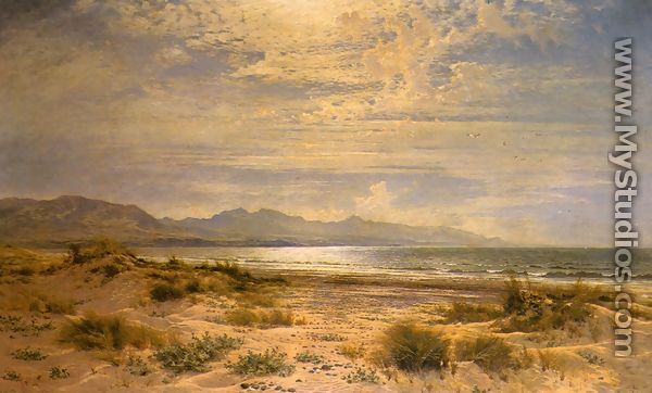 The Sands of Aberdovey - Benjamin Williams Leader