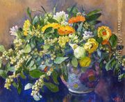 Vase of Flowers II - Theo van Rysselberghe