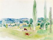Landscape of Montfort-l'Amaury - Raoul Dufy