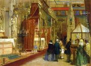 Interior of the Great Exhibition: The Medieval Court - Louis Hague