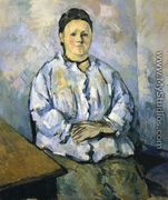 Seated Woman II - Paul Cezanne