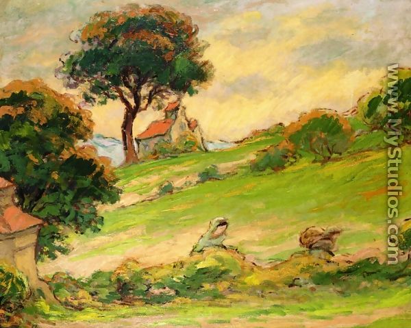 Breton Landscape - Claude Emile Schuffenecker