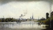 The Seine at Rouen - Stanislas Lepine