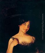 Retrato de Mujer - Alexandre de Riquer