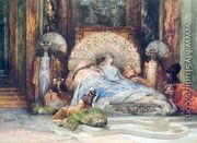 Sarah Bernhardt in 'Theodora' - Georges Jules Victor Clairin
