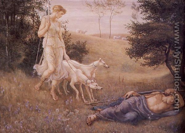 Diana and Endymion - Walter Crane