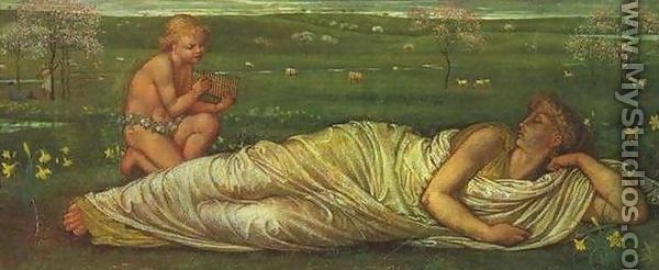 The Earth and Spring - Walter Crane
