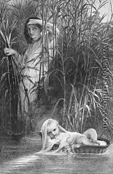 Miriam and Moses - Paul Delaroche