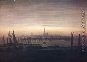 Griefswald in the Moonlight - Caspar David Friedrich