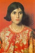 The Exile. 'Heavy is the Price I paid for Love' - Thomas Cooper Gotch