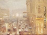 Matinee afternoon, Picadilly Circus (study)  - Arthur Hacker