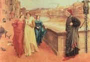 The Meeting of Dante with Beatrice - Henry Holiday