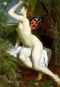 The Beauty and Butterfly - Ferdinand Keller