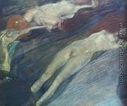 Moving Water I - Gustav Klimt