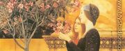 Two Girls with Oleander - Gustav Klimt