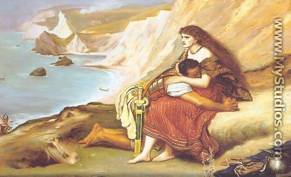 The Romans Leaving Britain - Sir John Everett Millais
