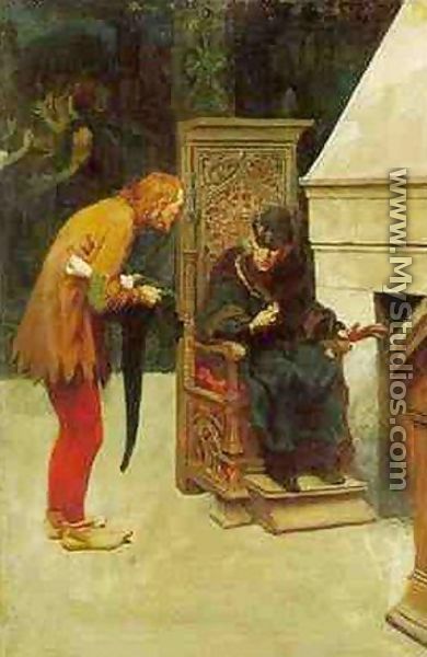 The Poet and the King - Howard Pyle