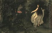 Apparition in the forest - Moritz Ludwig von Schwind