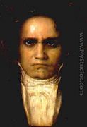 Portrait of Beethoven - Franz von Stuck