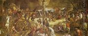 Crucifixion (Crocifissione) - Jacopo Tintoretto (Robusti)