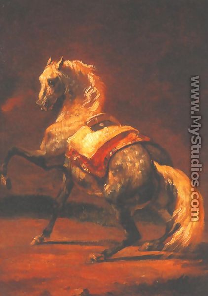 Grey Dapple Horse - Theodore Gericault