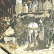 St. George and the Princess of Trebizond - Antonio Pisano (Pisanello)