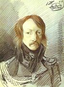 Portrait of A. P. Lanskoy - Aleksander Orlowski