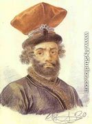 Portrait of a Cabman - Aleksander Orlowski