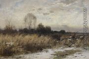 Winter Landscape with Crows - Roman Kochanowski