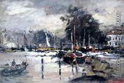 Landscape with Boats - Magdalena Spasowicz