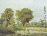 Landscape with Water in the Foreground - Zygmunt Sidorowicz